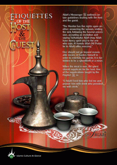 Etiquettes of the Host & the Guest