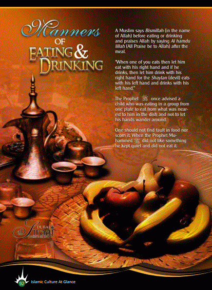 Manners of Eating & Drinking