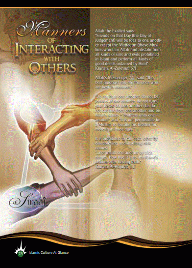 Manners of Interacting with others