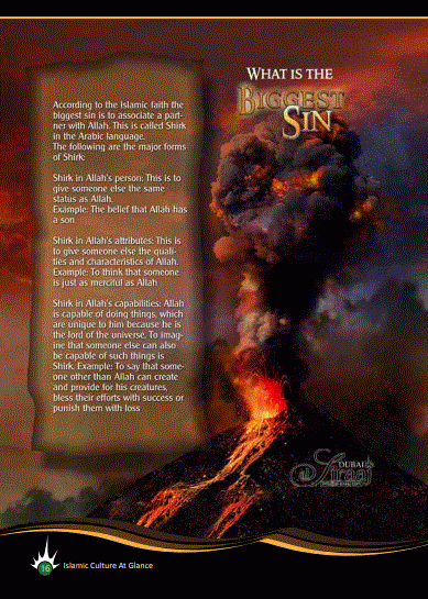 What is the biggest Sin?