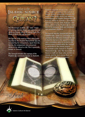 What is the Islamic source other than the Qur'an?